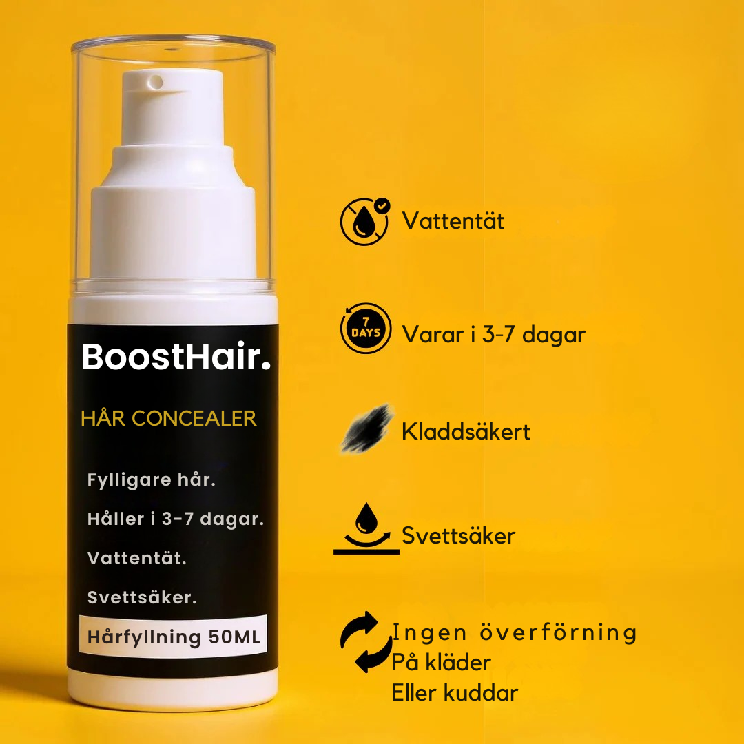 BoostHair- Få tillbaka ditt hår